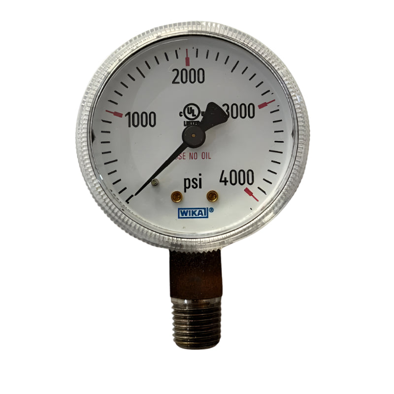 5562C PRESSURE GAUGE 2" DIAL (0-4000PSIG) 1/4" M.NPT REGO USA
