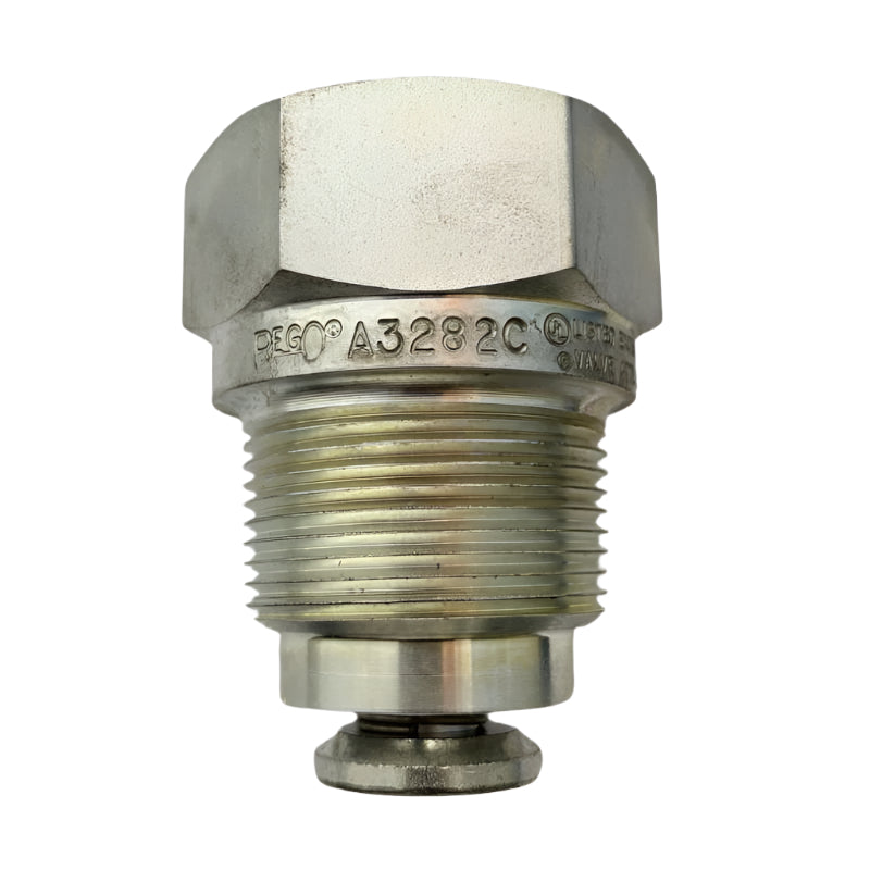 A3282C EXCESS FLOW VALVE STEEL (1-1/4" M.NPT X 1-1/4" F.NPT) 50GPM REGO USA