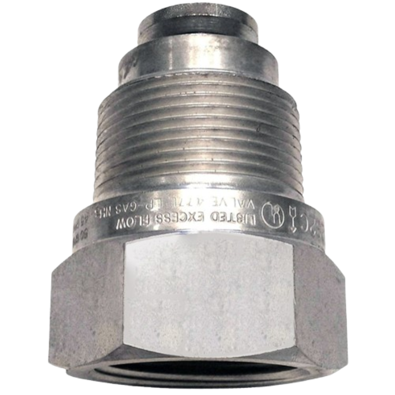 EXCESS FLOW VALVE (2" M.NPT X 2" F.NPT) 100GPM STAINLESS STEEL REGO A3292B