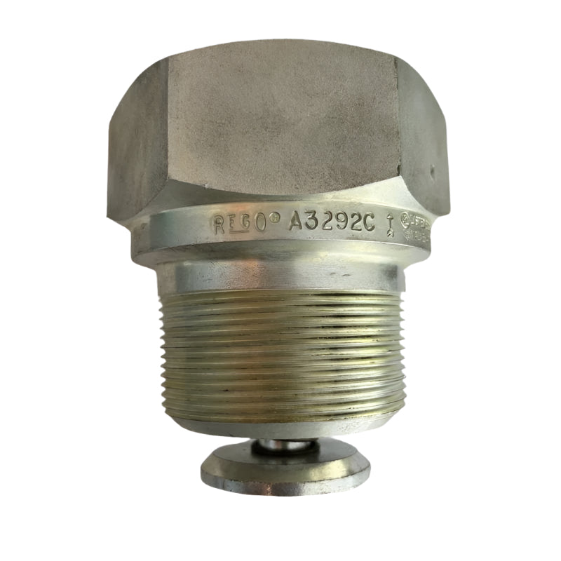 A3292C EXCESS FLOW VALVE STEEL (2" M.NPT X 2" F.NPT) 122GPM REGO USA