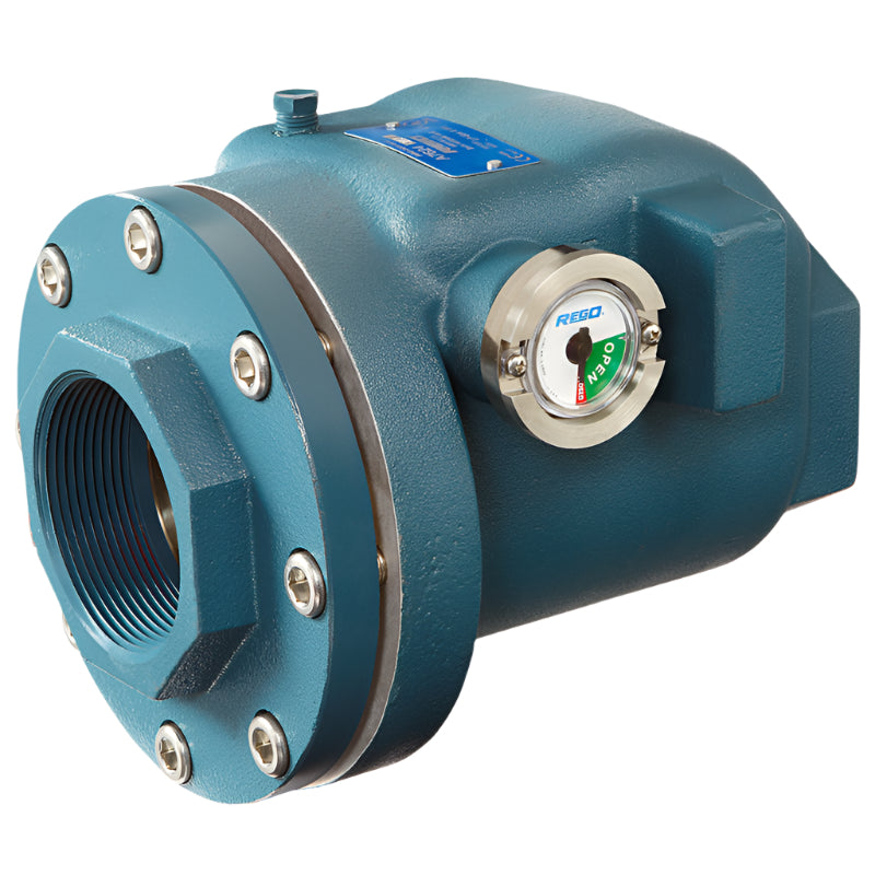 BACK CHECK VALVE HEAVY DUTY 3" FNPT WITH FLOW INDICATOR 1325GPM A7624 REGO