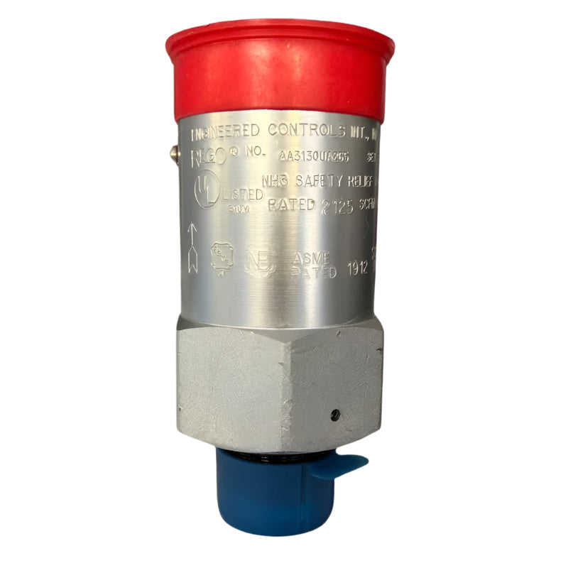 AA3130UA265 SAFETY RELIEF VALVE EXTERNAL POP ACTION 265PSIG 3/4" M.NPT REGO USA