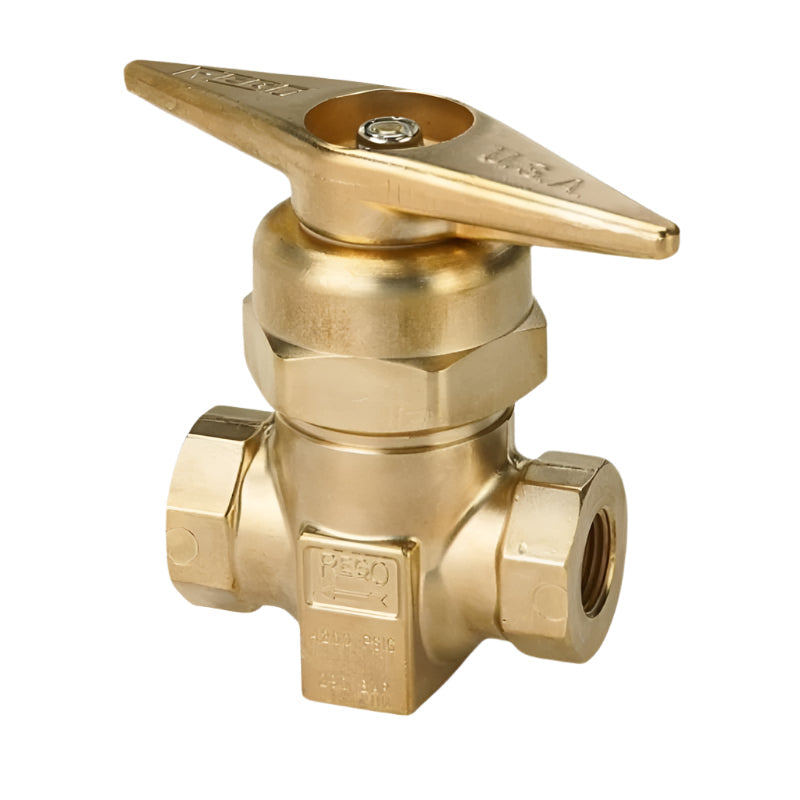 HIGH PRESSURE GAS MASTER VALVE CRYOGENIC METAL SEAT 1/2" F.NPT REGO HP9560CA