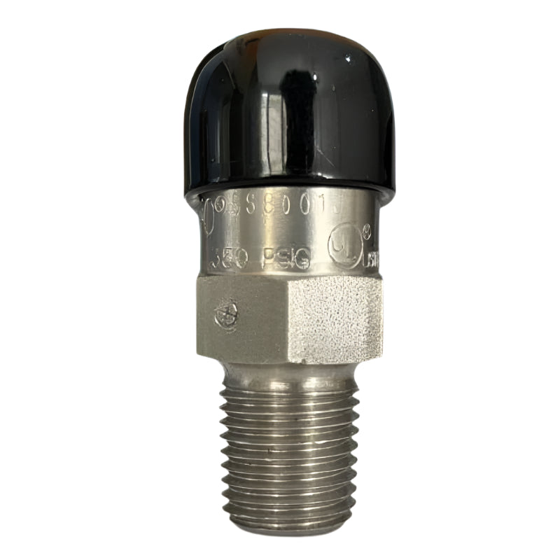 SS8001J HYDROSTATIC RELIEF VALVE EXTERNAL 350PSIG 1/4" STAINLESS STEEL REGO USA