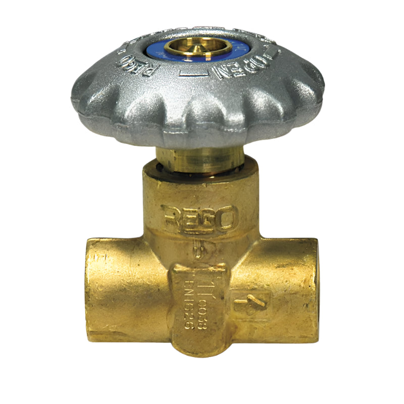 T9454 SHORT STEM VALVE CRYOGENIC 1/2" F.NPT BRASS REGO USA