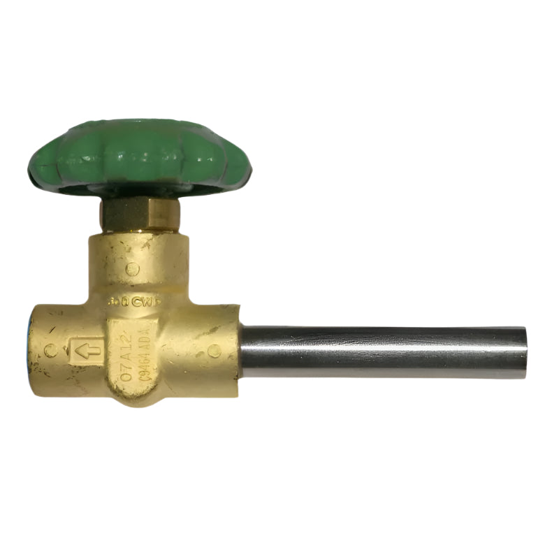 T9464ADAG SHORT STEM VALVE CRYOGENIC (0.675"OD X 3/8" F.NPT) BRASS REGO USA